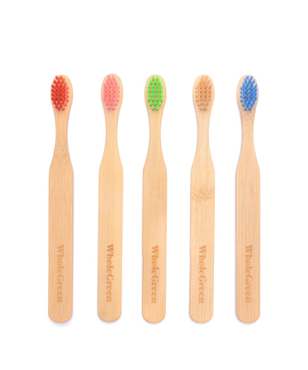 Caja de Cepillos de Dientes de Bambú KIDS| Modelo Texas