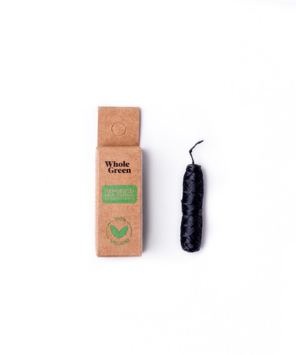 Repuesto de Hilo Dental Biodegradable con Carbón Activado - (Mayorista)
